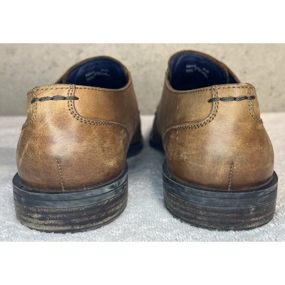 Cole Haan Mens Dawes Grand Double Monk-Strap Loafer Size 9½ M Birtish Tan C27611 main image 4